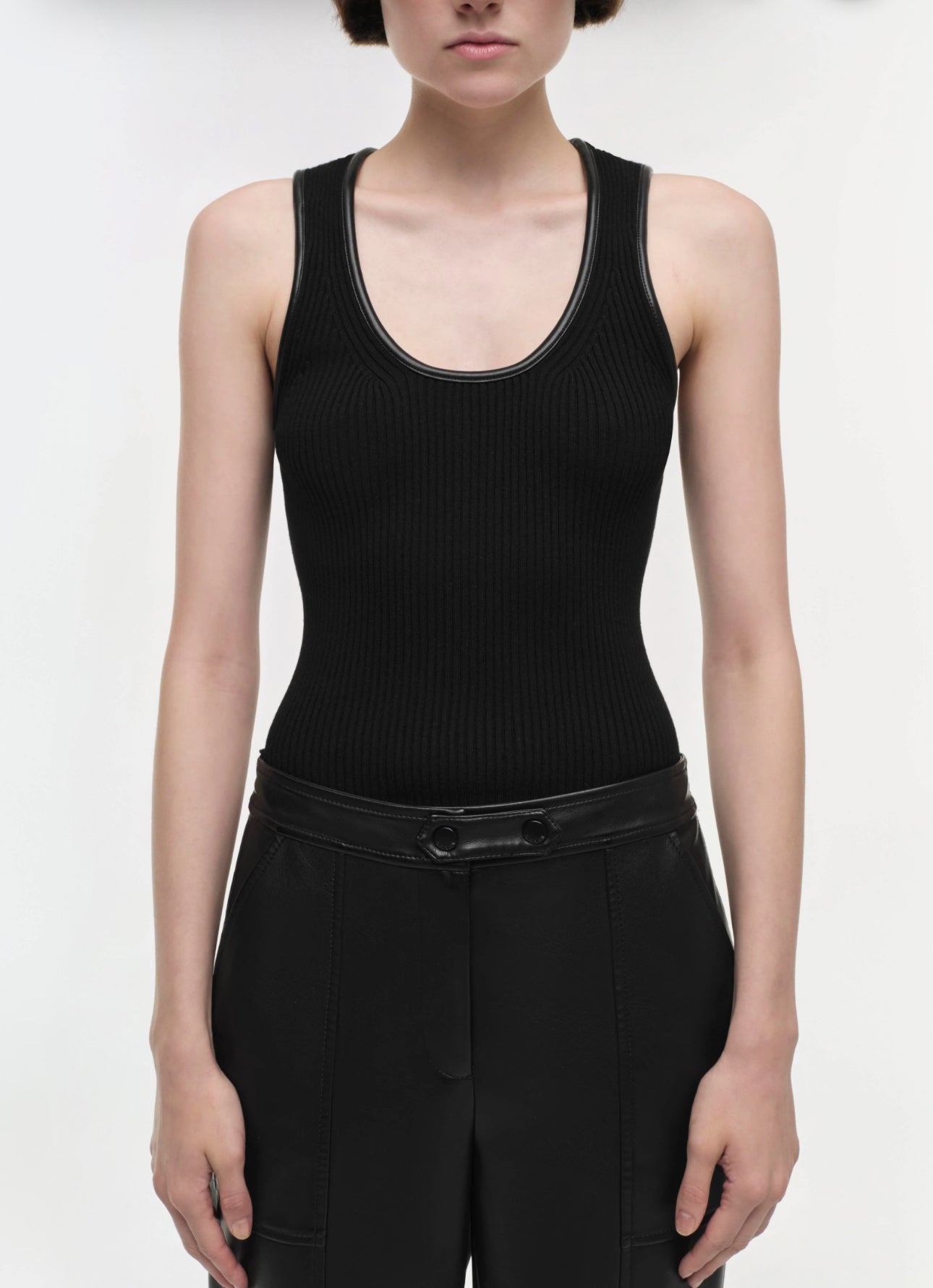 SIMKHAI Cobain Top - Black