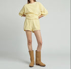 Ragdoll LA Oversized Terry Sweatshirt - Yellow