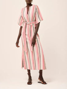 Le Stripe Beachcomber Stripe Long Kaftan