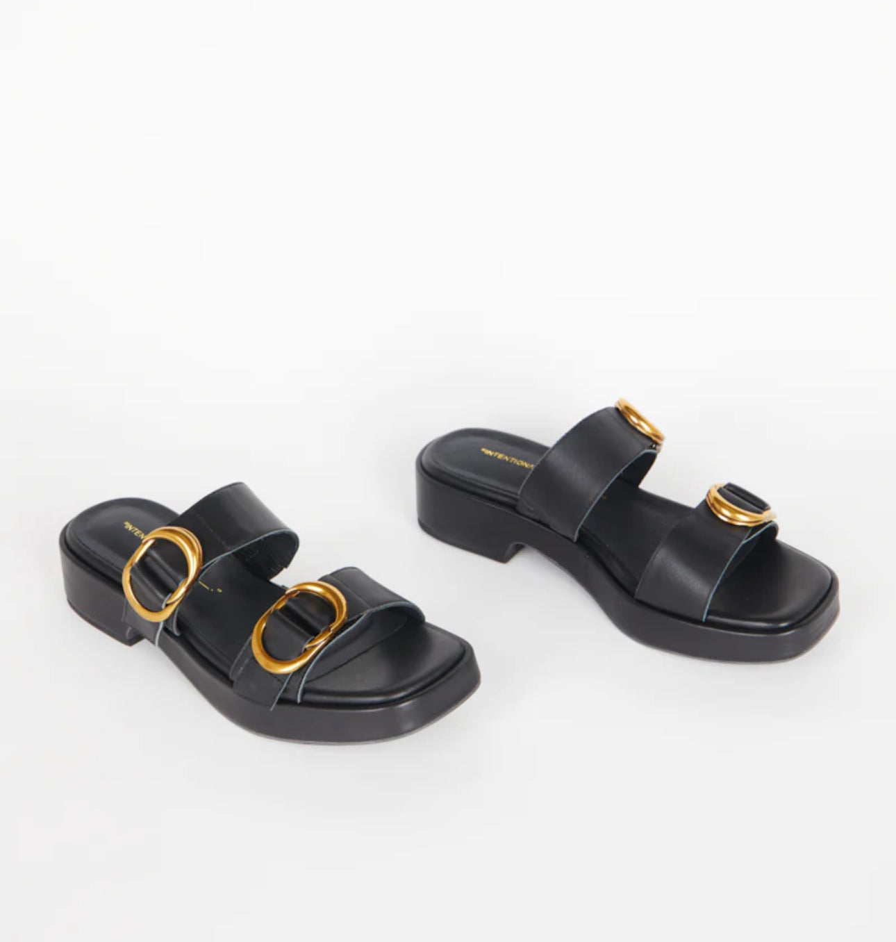 Intentionally Blank Orion Sandal - Black