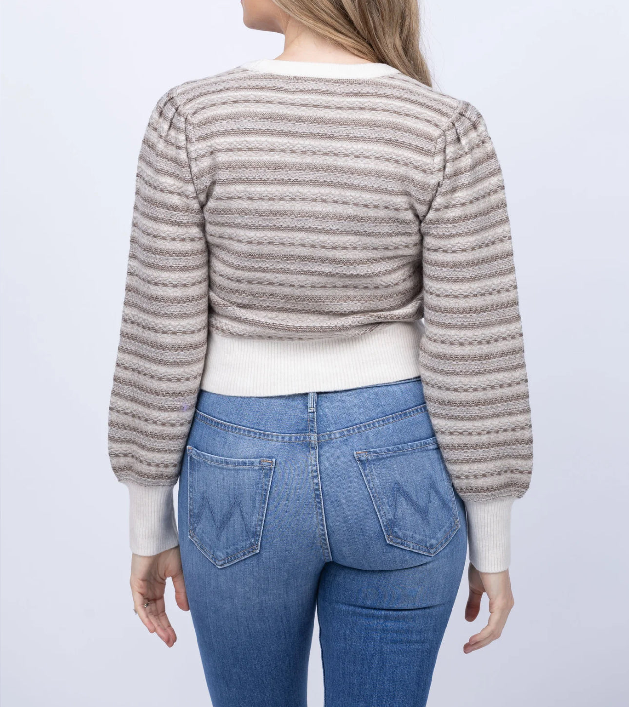 dh New York Amara Sweater - Ivory Combo