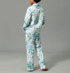 Matouk Luca Pajama Set - Pomegranate Sea
