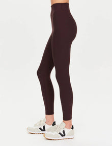 The Upside Peached 25” High Midi Pant - Brown