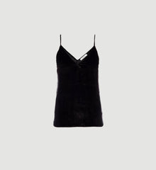 Frame Velvet Camisole - Noir