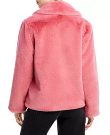 Apparis Milly Faux Fur Coat - Pink