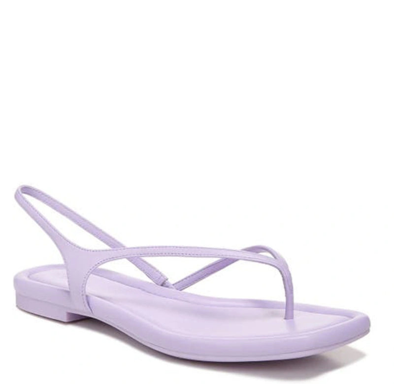 Vince Deana Leather Strappy Sandal - Violet