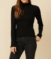 OGD One Grey Day Carter Merino Mockneck - Black