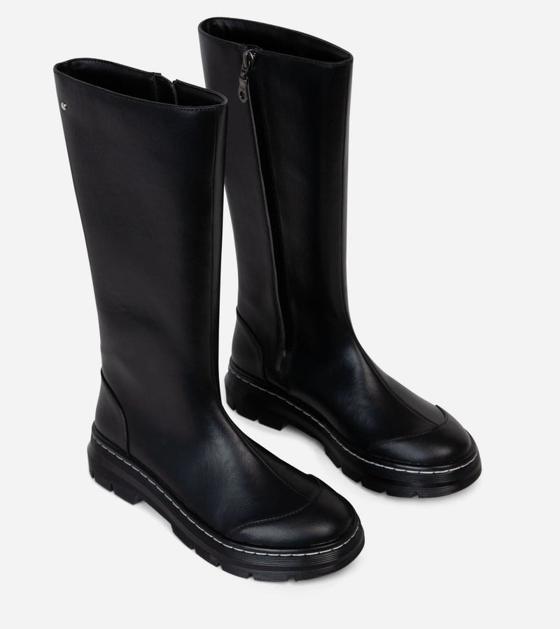 MATT & NAT Sumi Tall Vegan Boots - Black