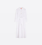 Vilagallo Camisero Lazo Dress - White