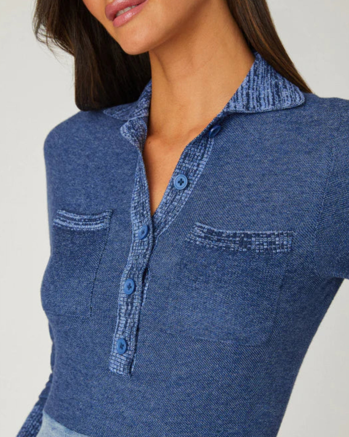 Shoshanna Dixie Dress - Denim