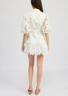 En Saison Ottis Mini Dress - Ivory