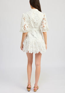 En Saison Ottis Mini Dress - Ivory