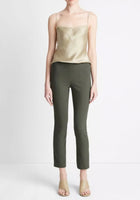 Vince Italian Stitch-Front Seam Legging - Night Pine