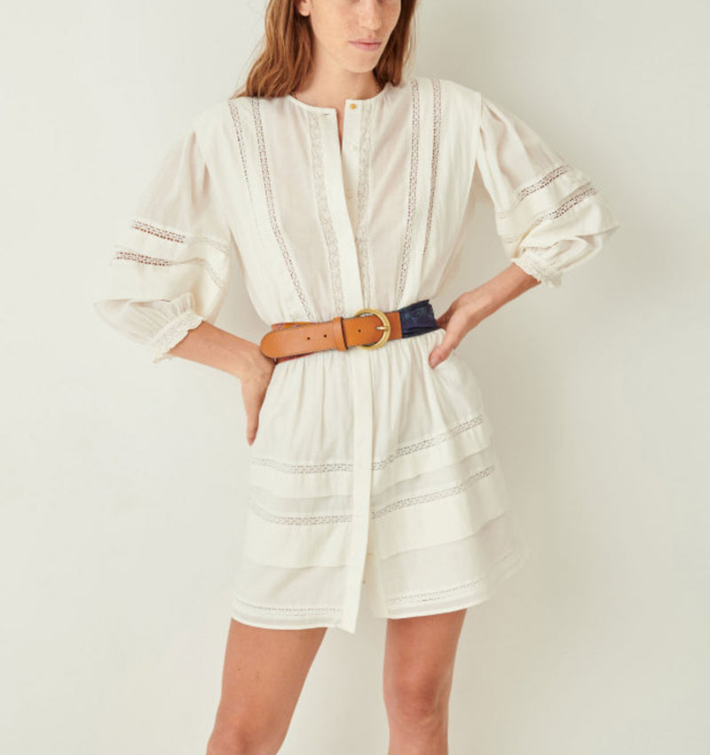 Sessùn Claylia Dress - White