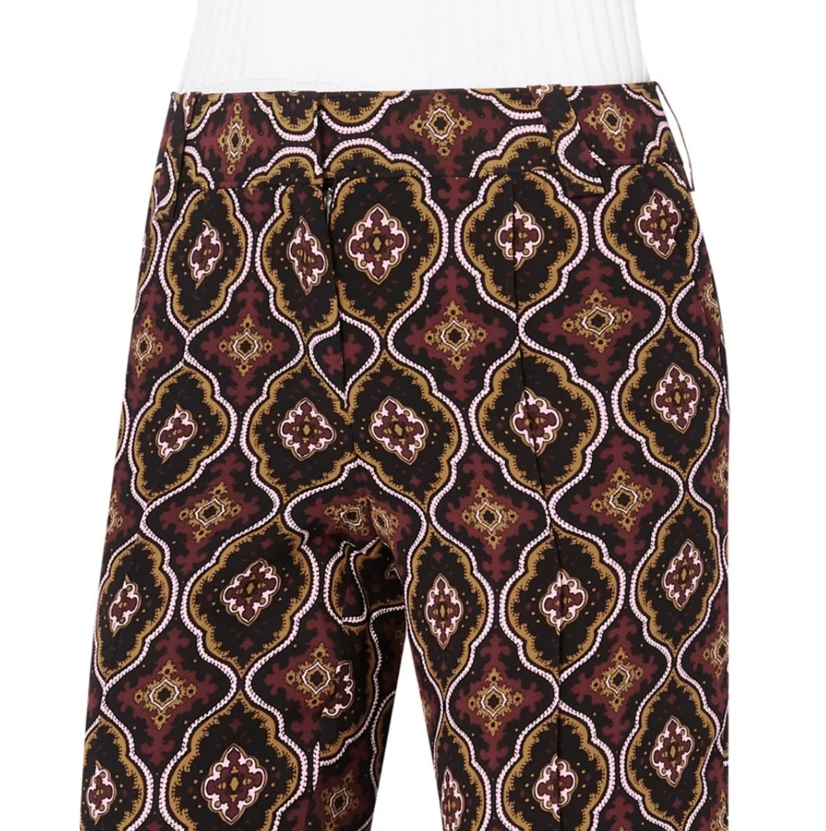 A.L.C Felix Cropped Silk Pants