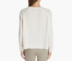 ATM Cabled Crewneck Sweater - Ivory