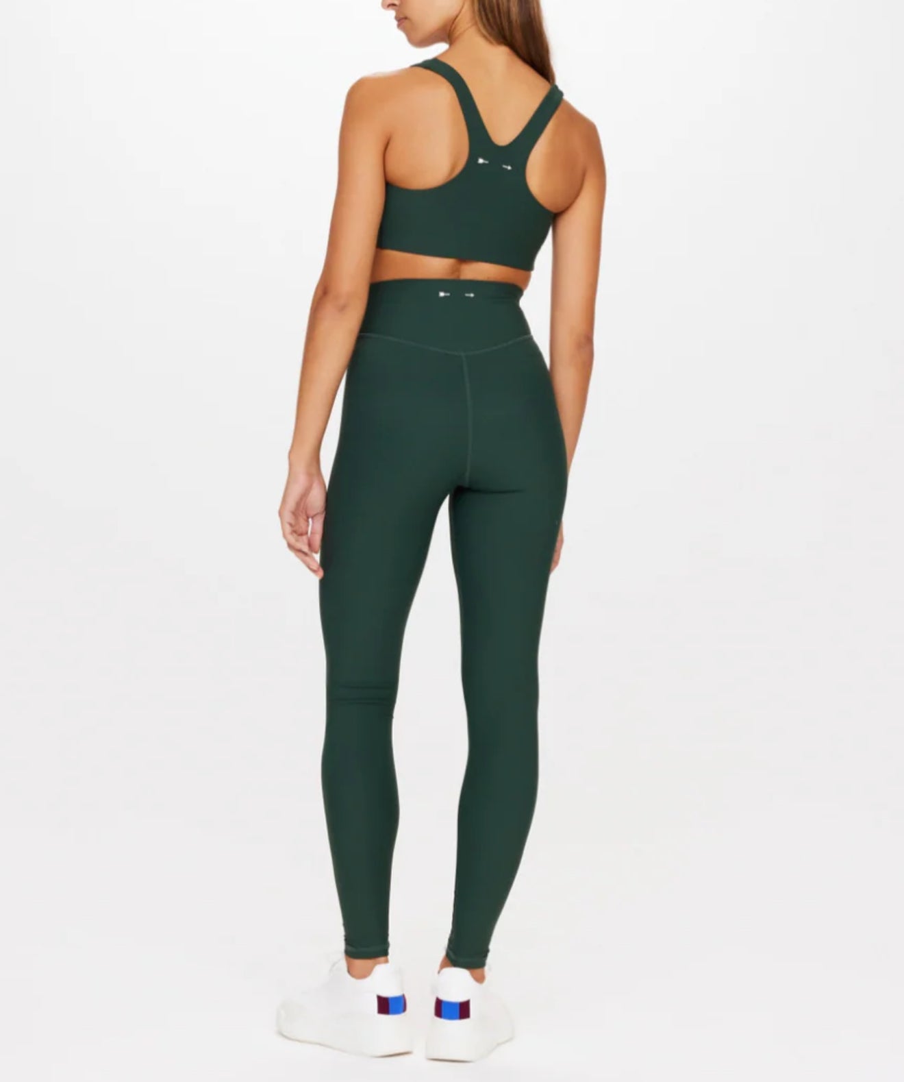 The Upside Peached 28" High Rise Pant - British Racing Green