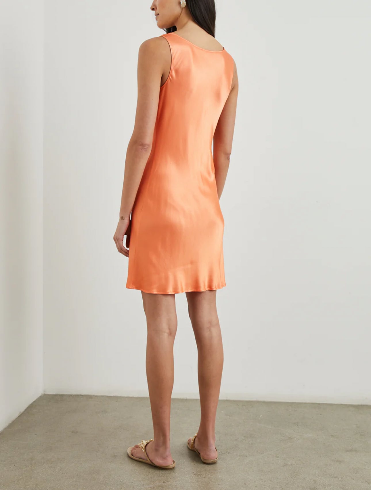 rails orange dress Moira Dress Scarlet / L