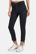 GRLFRND Karolina Skinny With Chewed Hem - Excuse My French