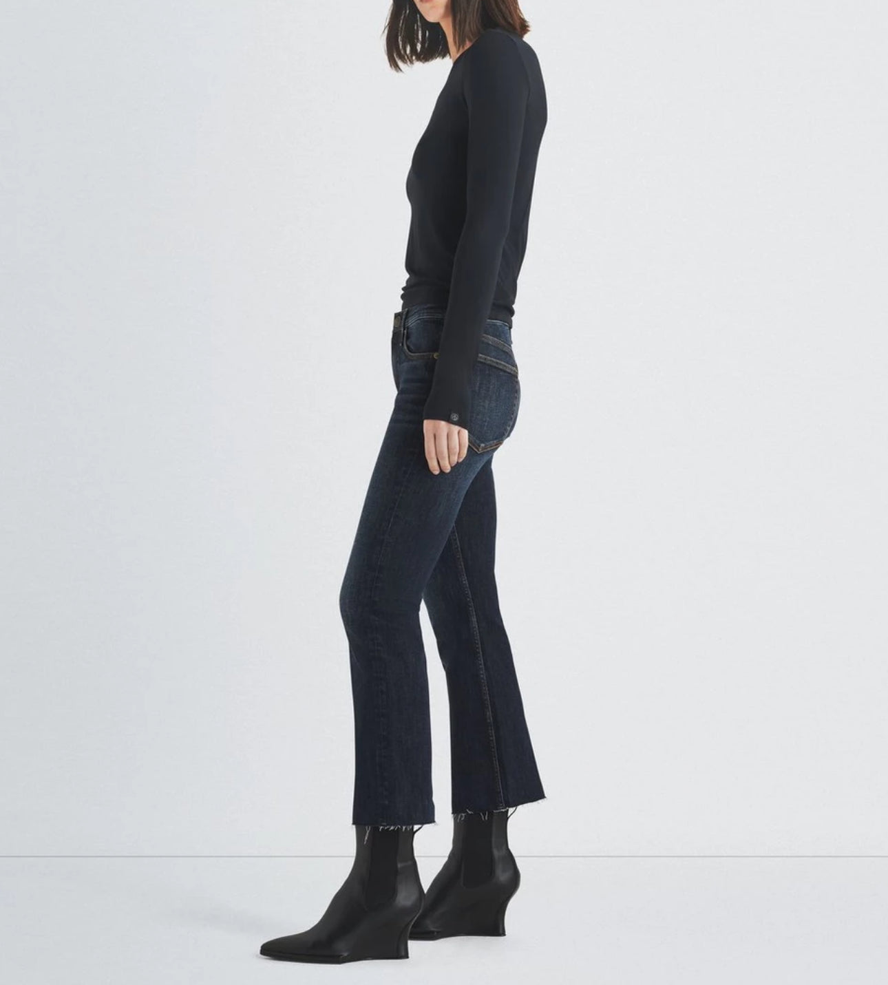 rag & bone Peyton Ankle Bootcut Jean - Sienna Dnm