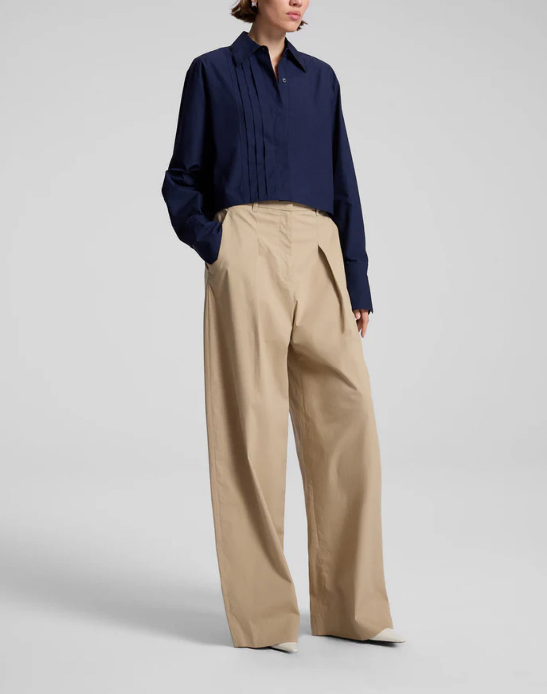 A.L.C. Ryder Cotton Pant - Tuscan Tan