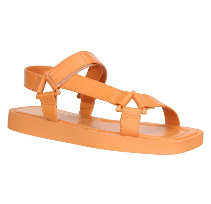 Offline Avie Adjustable Sandal - Soft Orange