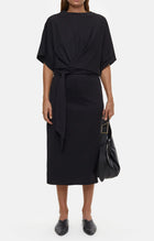 Closed Jersey Wrap Dress - Black