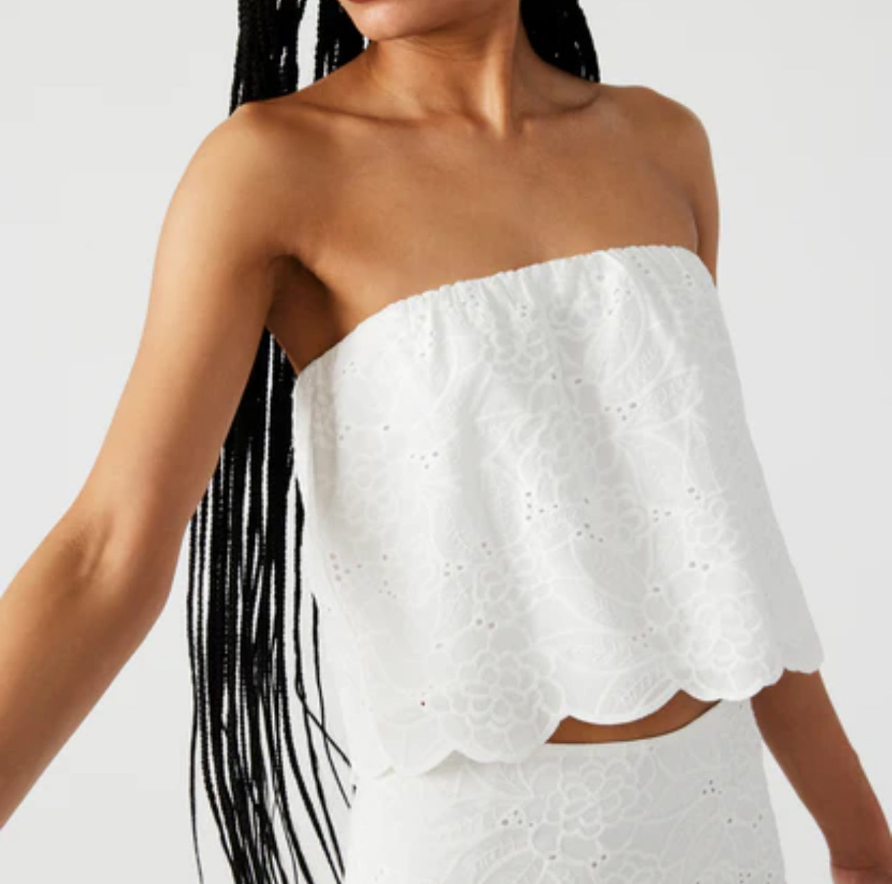 Steve Madden Amalia Top - White