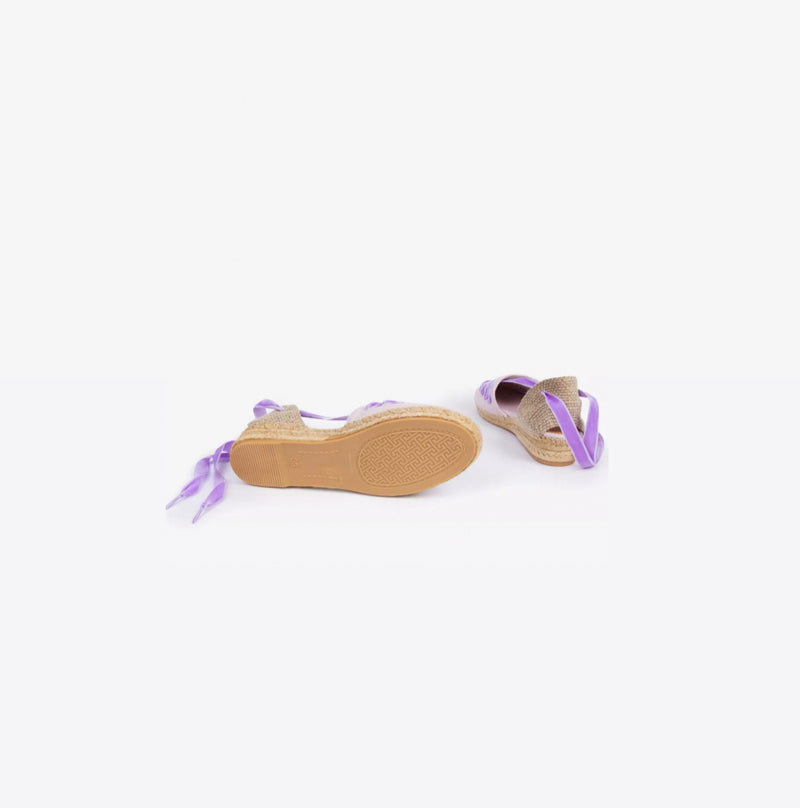 Penelope Chilvers Low Valenciana Dali Espadrille - Lilac