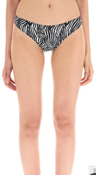 TROPIC OF C Curve Bikini Bottom - Zebra