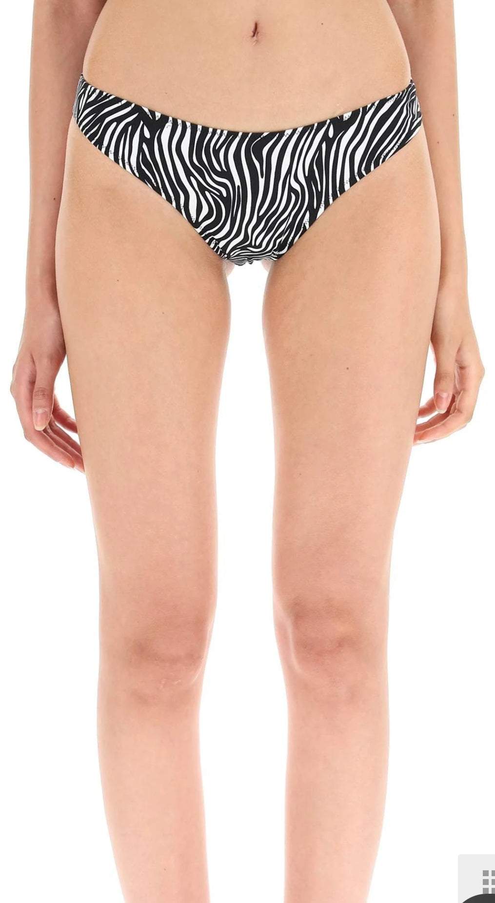 TROPIC OF C Curve Bikini Bottom - Zebra