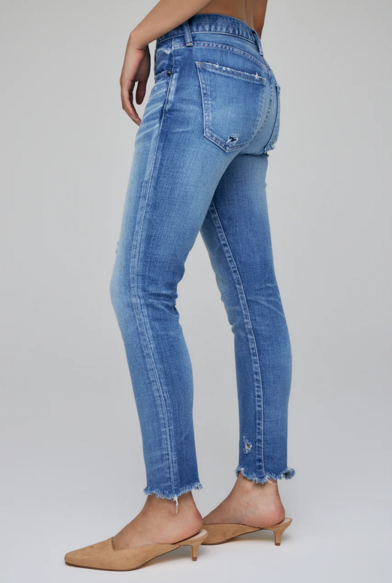 Moussy Vintage Diana Skinny Jeans - Light Blue