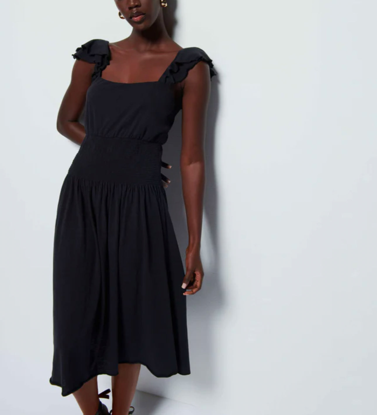 Nation Ltd Brittini Dress - Jet Black