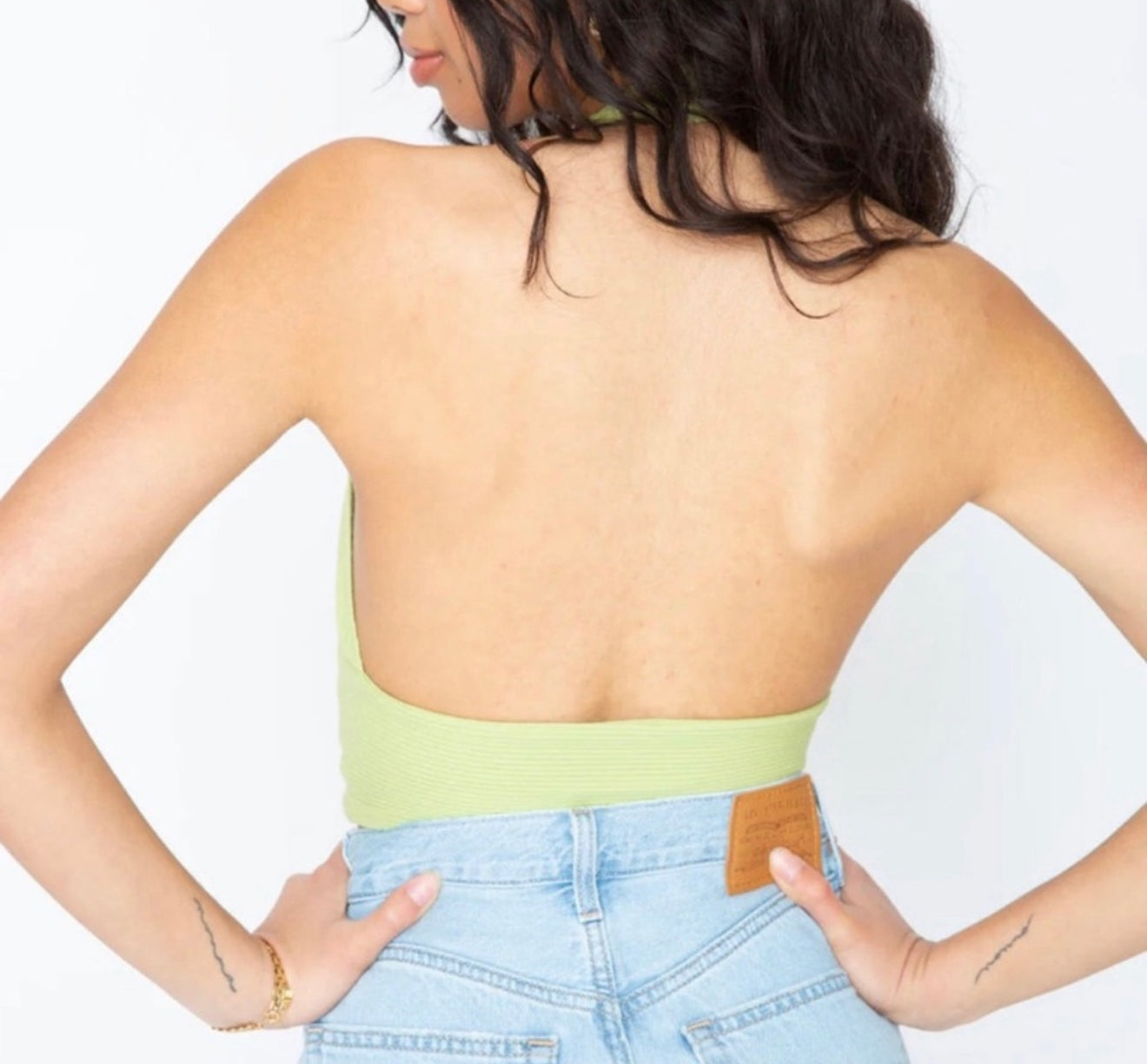 Callahan Knitwear Mimi Top - Basil