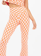 The Upside Yosemite Thia Flare Pant - Nectarine Petal