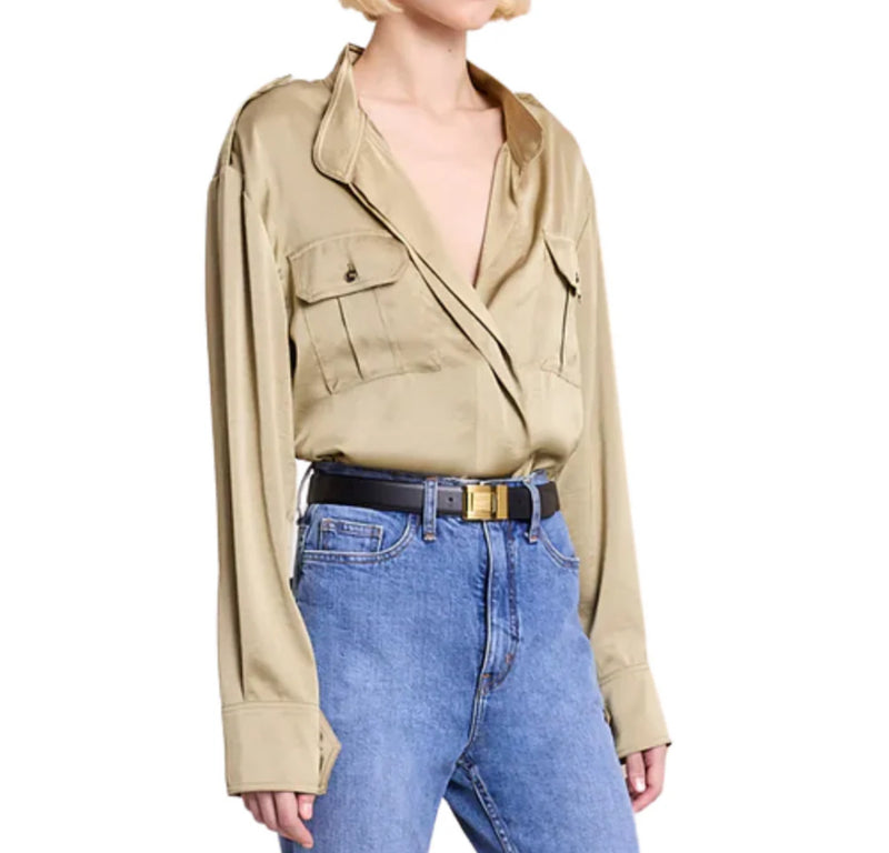 A.L.C. Oakley Top - Elmwood