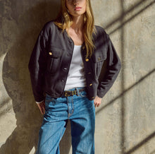 Nation Ltd Jordi Bomber - Jet Black