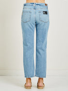 Paige Noella Straight Leg Jean - Jovie Destructed