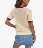 Clare V. Luc Knit Tee - Cream