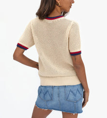 Clare V. Luc Knit Tee - Cream