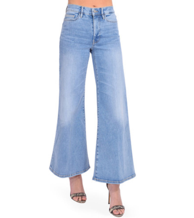 Frame Le Palazzo Crop Jeans - Colorado