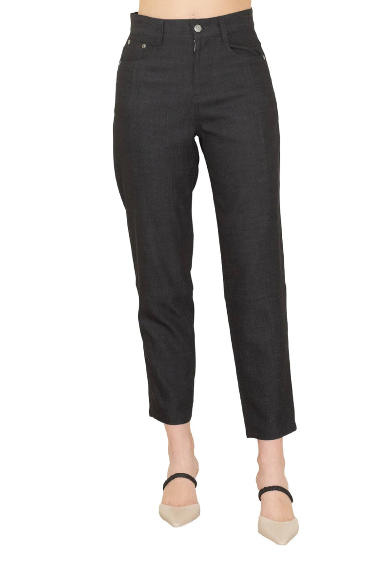 Elaine Kim Eco Denim Theo Relaxed Jean - Black