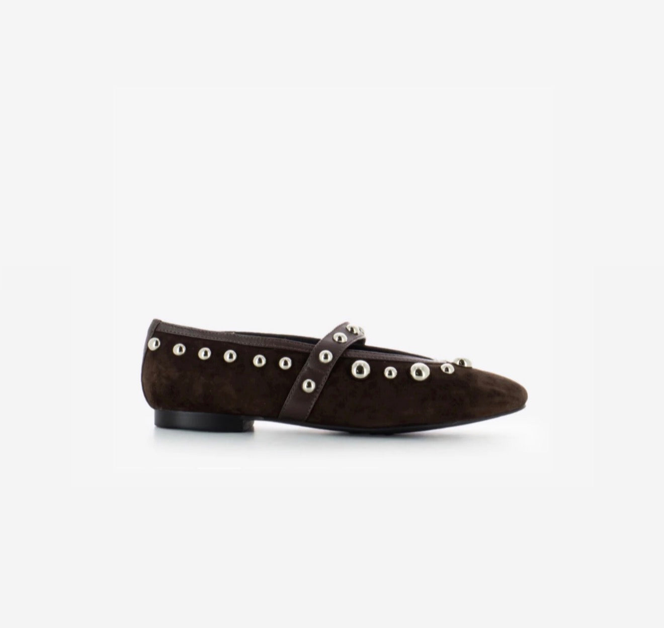 Bibi Lou Carinna Flat - Dark Brown