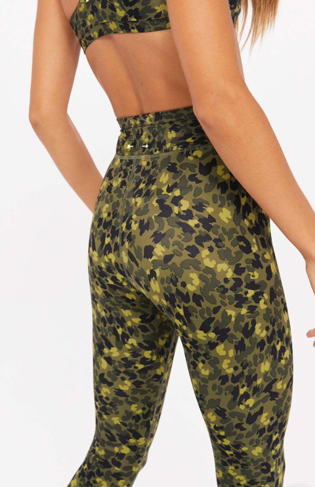 The Upside Lili Midi Pant - Moss