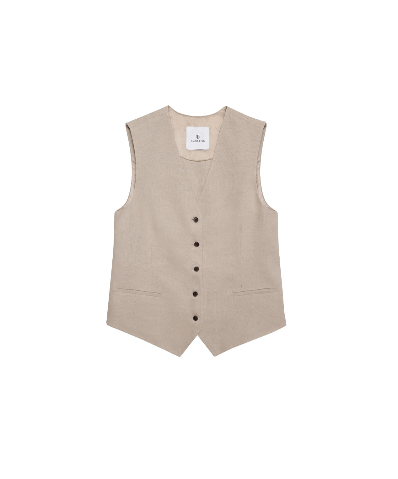 Anine Bing Lena Vest - Sand