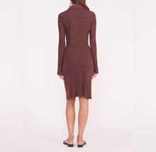 STAUD Brendan Dress - Bark