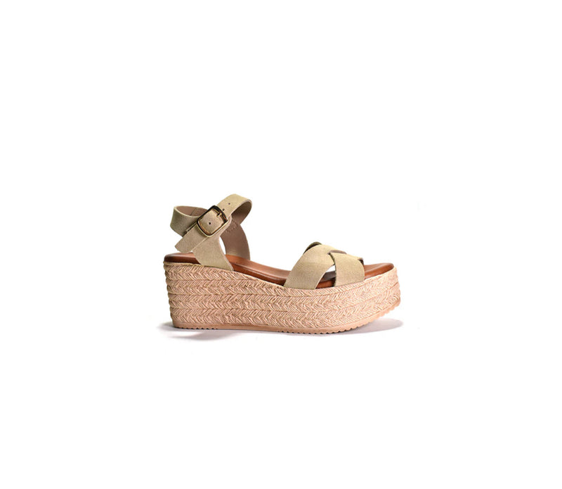 Cordani Bazil Platform Sandal - Arena Suede