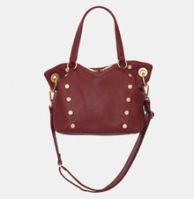 Hammitt DANIEL MED Leather Satchel Bag - Pomodoro Red