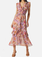 MISA Los Angeles Kidada Dress - Sunset Blooms