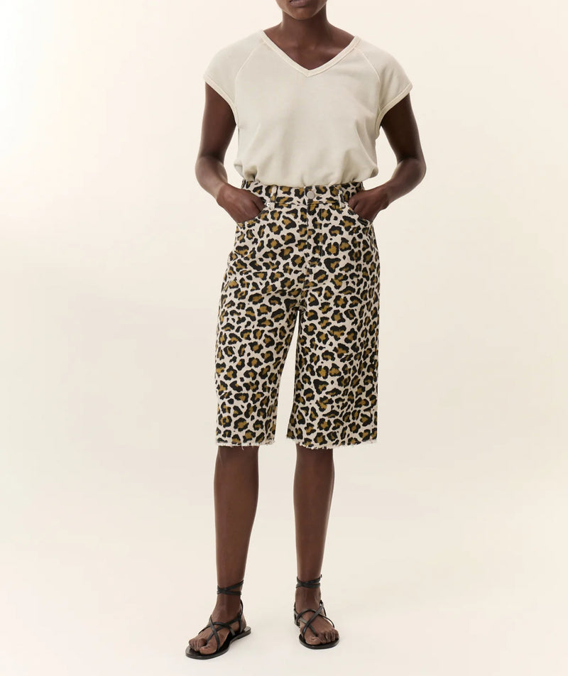 Leon & Harper Frankie Leo Beige Shorts